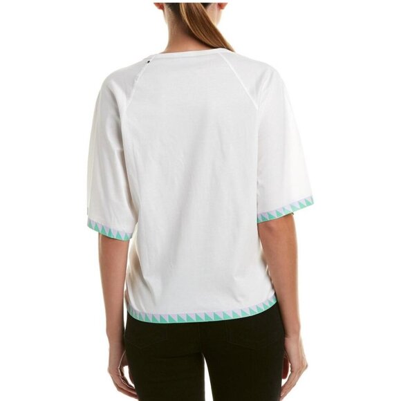 $78 Diesel Women’s T-Bren Short A T-Shirt Loose Oversized Fit Size 2XS - Picture 2 of 13